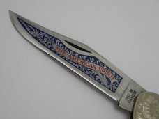 Case XX Stainless USA 1976 Stag 5165 Scrolled The American Spirit Bicentennial Folding Hunter Knife Case XX Stainless USA 1976 Stag 5165 Scrolled The American Spirit Bicentennial Folding Hunter Knife