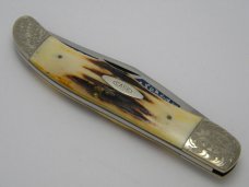 Case XX Stainless USA 1976 Stag 5165 Scrolled The American Spirit Bicentennial Folding Hunter Knife Case XX Stainless USA 1976 Stag 5165 Scrolled The American Spirit Bicentennial Folding Hunter Knife