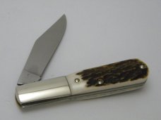 Boker Tree Brand Solingen Germany Stag Barlow Knife Boker Tree Brand Solingen Germany Stag Barlow Knife