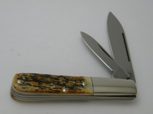 Boker Tree Brand Solingen Germany Stag Barlow Knife