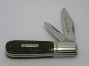 Heritage Schrade + USA 2661 Everlasting Sharp Green Bone Barlow Knife 1983
