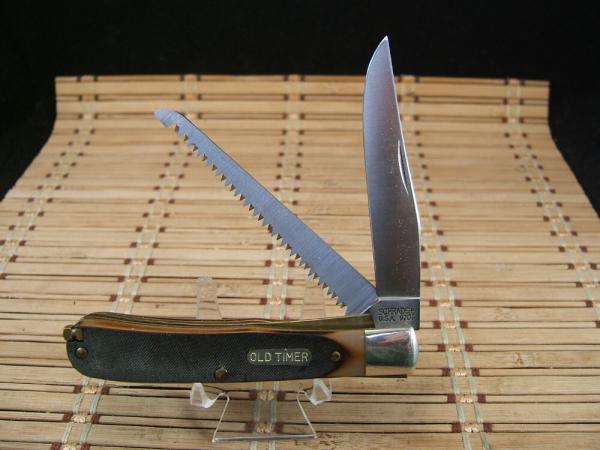 SCHRADE OLD TIMER 97OT BUZZSAW VERY RARE U.S.A. VINTAGE TRAPPER FOLDING POCKET KNIFE UNUSED & MINT SCHRADE OLD TIMER 97OT BUZZSAW VERY RARE U.S.A. VINTAGE TRAPPER FOLDING POCKET KNIFE UNUSED & MINT