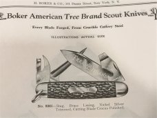  Valley Forge (Boker USA) Scout knife circa 1920s 