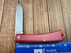Great Eastern Cutlery Bull Nose 71 Sodbuster Red Linen Micarta 2021 Great Eastern Cutlery Bull Nose 71 Sodbuster Red Linen Micarta 2021