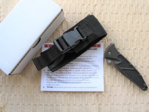 MICROTECH SOCOM ELITE M/A GREEN, PARTIAL SERRATED EDGE 160-11GR