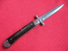 Italian MEDICI Style Horn Swing Guard STILETTO Switchblade Italian MEDICI Style Horn Swing Guard STILETTO Switchblade