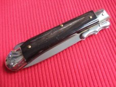 Italian MEDICI Style Horn Swing Guard STILETTO Switchblade Italian MEDICI Style Horn Swing Guard STILETTO Switchblade