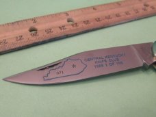 Cripple Creek 1988 Stag Saddlehorn Made for the Kentucky Cutlery Club