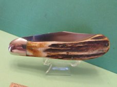 Cripple Creek 1988 Stag Saddlehorn Made for the Kentucky Cutlery Club
