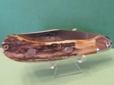 Cripple Creek 1988 Stag Saddlehorn Made for the Kentucky Cutlery Club