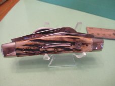 John Primble Stag Congress Made for Central Kentucky Knife Club 1994 