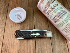 Great Eastern Cutlery 83 Tascosa Lockback Dark Brewed Jigged Bone 2021 Great Eastern Cutlery 83 Tascosa Lockback Dark Brewed Jigged Bone 2021