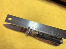 Hubertus style ShellPuller, Manual, Stag Five Blade folding Hunter by Jndiana.PRICE REDUCED Hubertus style ShellPuller, Manual, Stag Five Blade folding Hunter by Jndiana.PRICE REDUCED
