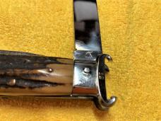 Hubertus style ShellPuller, Manual, Stag Five Blade folding Hunter by Jndiana.PRICE REDUCED Hubertus style ShellPuller, Manual, Stag Five Blade folding Hunter by Jndiana.PRICE REDUCED
