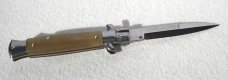 NEW FRANK BELTRAME 9" GENUINE FRENCH BOVINE HORN BAYONET BLADE ITALIAN STILETTO