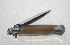 NEW FRANK BELTRAME 9" GENUINE FRENCH BOVINE HORN ITALIAN STILETTO 