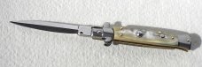 NEW FRANK BELTRAME 9" GENUINE FRENCH BOVINE HORN ITALIAN STILETTO 