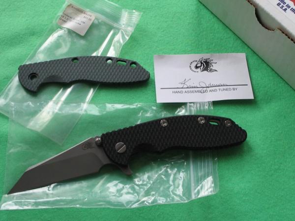 HINDERER XM-18 / 3.5" GEN 5 WHARNCLIFF BATTLE BRONZE / BLACK G10 HINDERER XM-18 / 3.5" GEN 5 WHARNCLIFF BATTLE BRONZE / BLACK G10