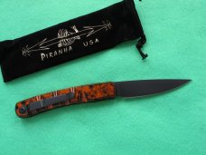 PIRANHA VIRUS / ORANGE & BLACK BLADE - NIB PIRANHA VIRUS / ORANGE & BLACK BLADE - NIB