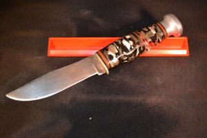 Rare  Union Cutlery Fixed Blade Skinning Knife 