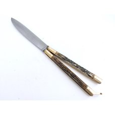 Handmade Stag Philippine Balisong Handmade Stag Philippine Balisong