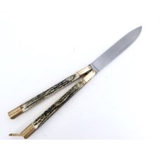 Handmade Stag Philippine Balisong Handmade Stag Philippine Balisong