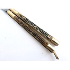 Handmade Stag Philippine Balisong Handmade Stag Philippine Balisong
