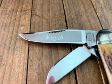 Rigid (Bulldog) Solingen Germany Made Sowbelly Stockman Stag Rigid (Bulldog) Solingen Germany Made Sowbelly Stockman Stag