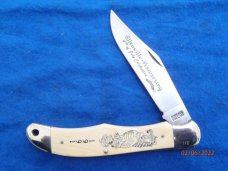 Schrade 1250T Scrimshaw Ellenville-Wawarsing 1991 4th of July Celebration Schrade 1250T Scrimshaw Ellenville-Wawarsing 1991 4th of July Celebration