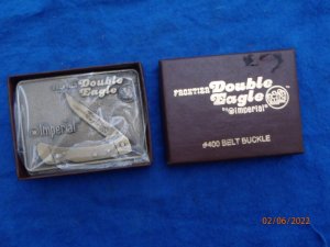 Imperial Frontier Double Eagle Belt Buckle #400