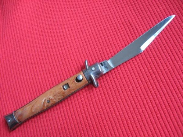 Vintage EdgeMaster Fish Tail U.S.A. Switchblade Knife Vintage EdgeMaster Fish Tail U.S.A. Switchblade Knife