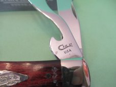 Case XX 1999 Wood Handle Hobo Pattern # 7254 HBSS