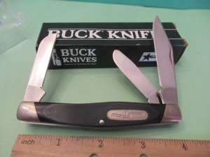 Buck Delrin Handle Rough Cut Stockman Model # 301 