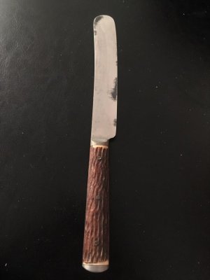 RUSSELL WARD STAG HANDLE CAMP KNIFE