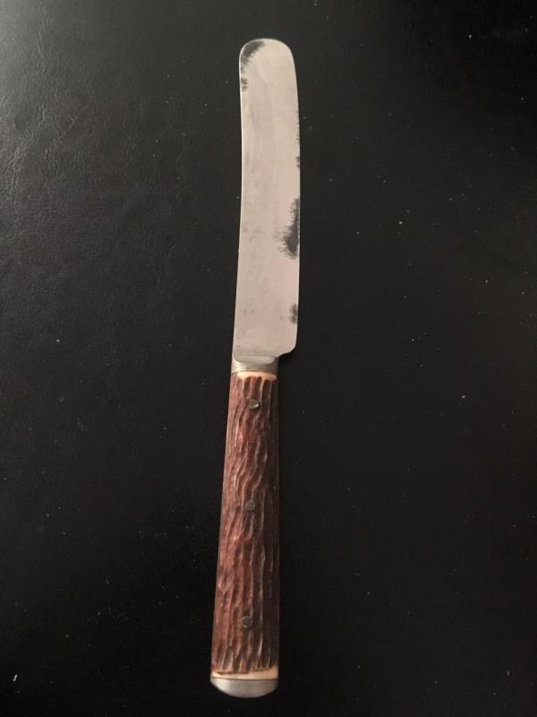 RUSSELL WARD STAG HANDLE CAMP KNIFE RUSSELL WARD STAG HANDLE CAMP KNIFE