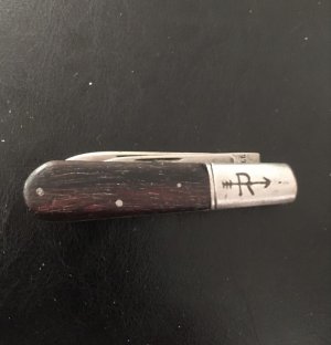 RARE HANDLE -ON A RUSSELL BARLOW  **LISTING FROM MY RUSSELL COLLECTION**