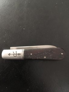 RARE HANDLE -ON A RUSSELL BARLOW  **LISTING FROM MY RUSSELL COLLECTION**