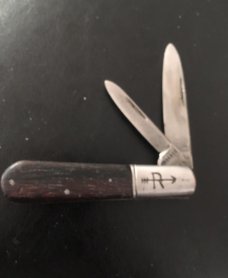 RARE HANDLE -ON A RUSSELL BARLOW  **LISTING FROM MY RUSSELL COLLECTION**