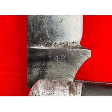 Vintage NEW YORK KNIFE CO Model No.142 Hawkbill Pruner Folding Pocket Knife Redwood c.1856-1931