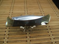 PANTHER KNIFE HIGH CARBON STEEL VINTAGE JAPAN  MADE LARGE LOCKBACK & SLIPJOINT KNIFE, SHEATH & BOX