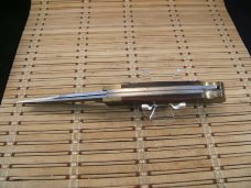 PANTHER KNIFE HIGH CARBON STEEL VINTAGE JAPAN  MADE LARGE LOCKBACK & SLIPJOINT KNIFE, SHEATH & BOX