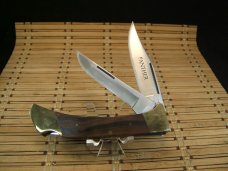 PANTHER KNIFE HIGH CARBON STEEL VINTAGE JAPAN  MADE LARGE LOCKBACK & SLIPJOINT KNIFE, SHEATH & BOX