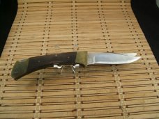 PANTHER KNIFE HIGH CARBON STEEL VINTAGE JAPAN  MADE LARGE LOCKBACK & SLIPJOINT KNIFE, SHEATH & BOX