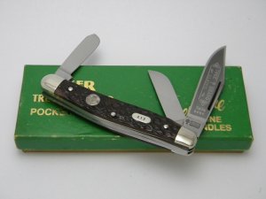 Boker Tree Brand Classics Solingen Germany 7474 Bone Stockman Knife NIB c.1970's