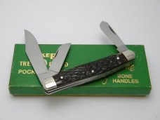 Boker Tree Brand Classics Solingen Germany 7474 Bone Stockman Knife NIB c.1970's Boker Tree Brand Classics Solingen Germany 7474 Bone Stockman Knife NIB c.1970's