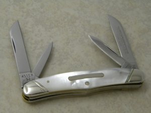 Winchester Trademark USA 1992 Pearl 4935P Fancy Congress Knife 