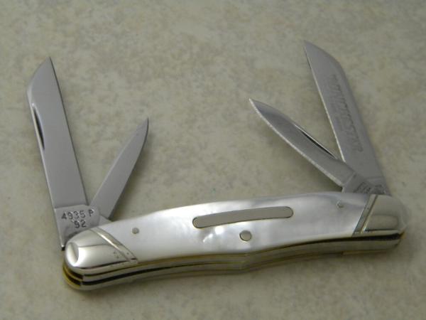 Winchester Trademark USA 1992 Pearl 4935P Fancy Congress Knife 