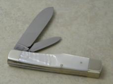 Fight'n Rooster Frank Buster Cutlery Co. Germany Pearl Gunstock Jack Knife 