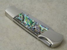 Case XX USA 81225 L 2010 Abalone Pearl Lockback Knife in Box Case XX USA 81225 L 2010 Abalone Pearl Lockback Knife in Box