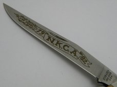 Schrade + USA Stag 1982 NKCA Trapper Knife